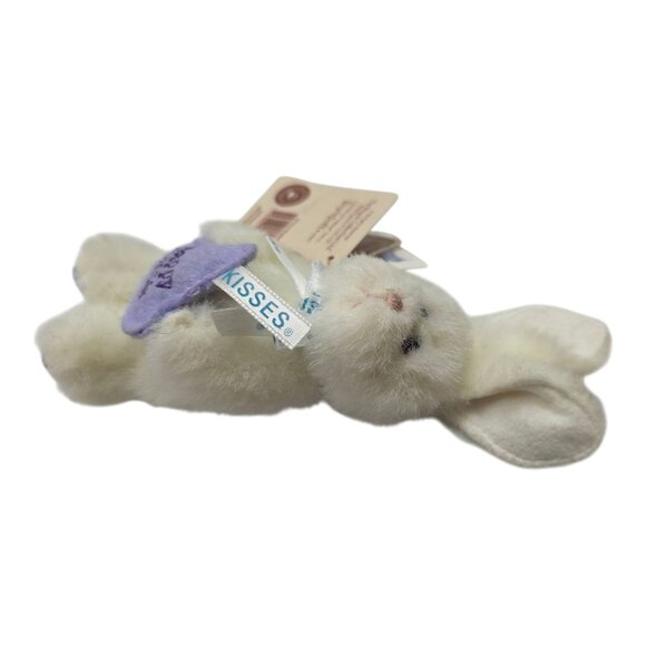 Boyds Bears Hershey Mini Easter Kisses Bunny Head Bean Plush Ornament 4" - Picture 4 of 8